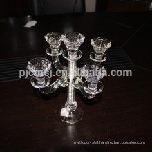 Clear Personalized Glass Candleholder for home decorations